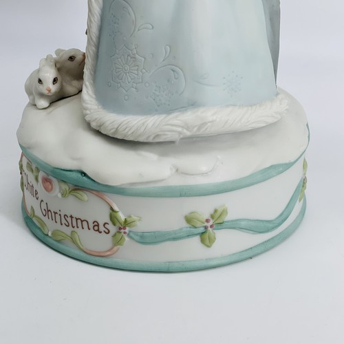 DE COLECCIÓN 1992 HAMILTON REGALOS NUESTROS VILLANCICOS MÁS QUERIDOS BLANCO NAVIDAD MÚSICA ESTATUA-DIFÍCIL DE ENCONTRAR - Imagen 13 de 19