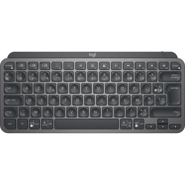 Tastiera Logitech MX Keys Mini Francese Grigio scuro AZERTY