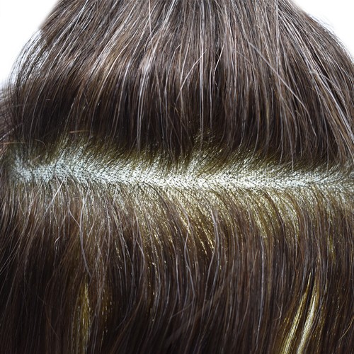 USMens Toupee French Lace Hairpiece Poly Pu Skin Around Hair System Replacement - Picture 7 of 70