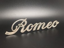 ALFA ROMEO GIULIA SUPER 1.3 LOGO SIGLA EMBLEMA FREGIO STEMMA SCRITTA TARGHETTA