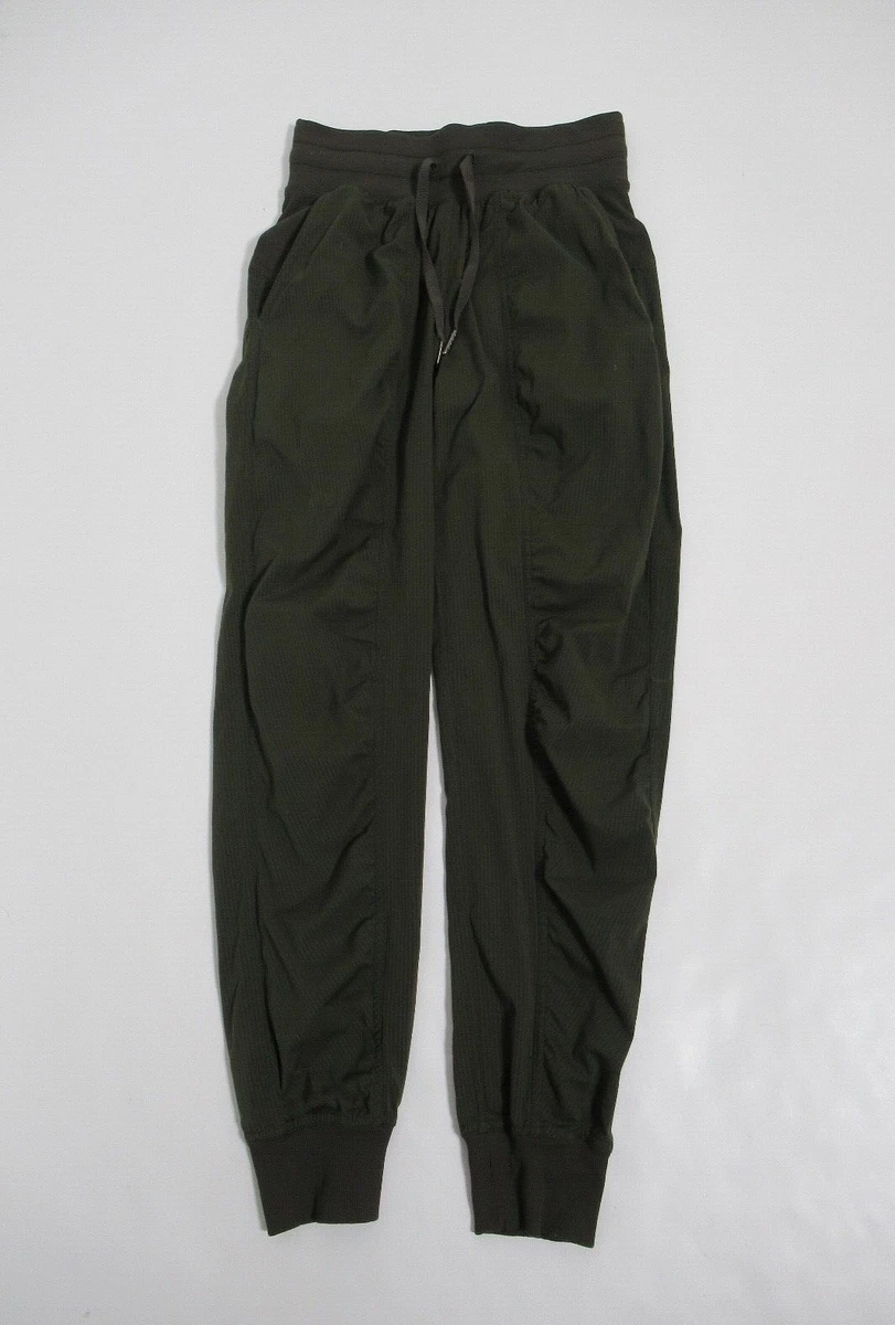 Lululemon Women's Dance Studio Jogger *29 Dark Olive Size 0 Relaxed