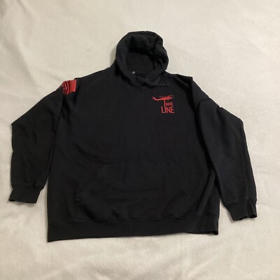 The Concert Fleece District Men’s Pull Over Black 2XL Hooded