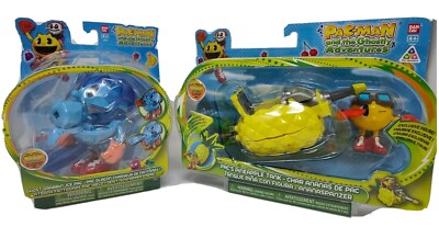 Bandai pacman and Ghostly Adventures Figure pac man pineapple tank