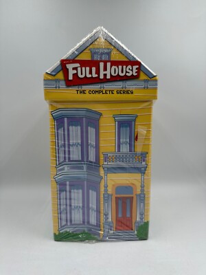 Full House The Complete Series DVD Box Set - 32 Discs - House Shaped Box - NEW