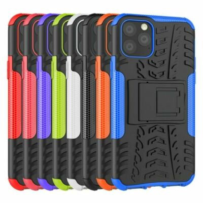 Für Apple iPhone 11 Pro & Max Stoßfeste Panzerung Hybrid Gorilla Ständer Hülle Cover