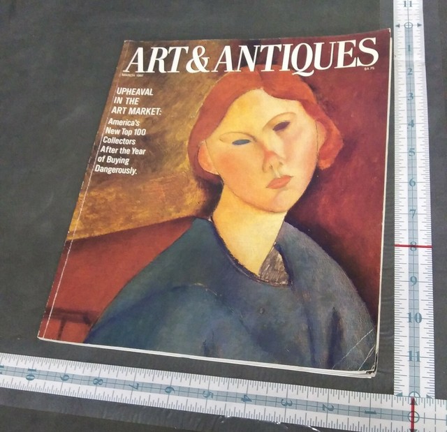 Art and Antiques Magazine March 1987 eBay