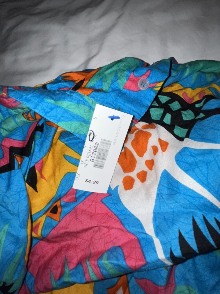 Vintage 80’s colorful safari skirt by Michelle Stuart size 8 - Image 4 of 4