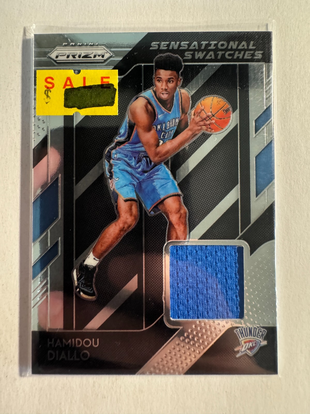 K214,889 - 2018-19 Panini Prizm Sensational Swatches #74 Hamidou Diallo