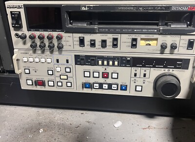Ampex Betacam SP CVR-70 Studio Editor Video Cassette Recorder AS-IS
