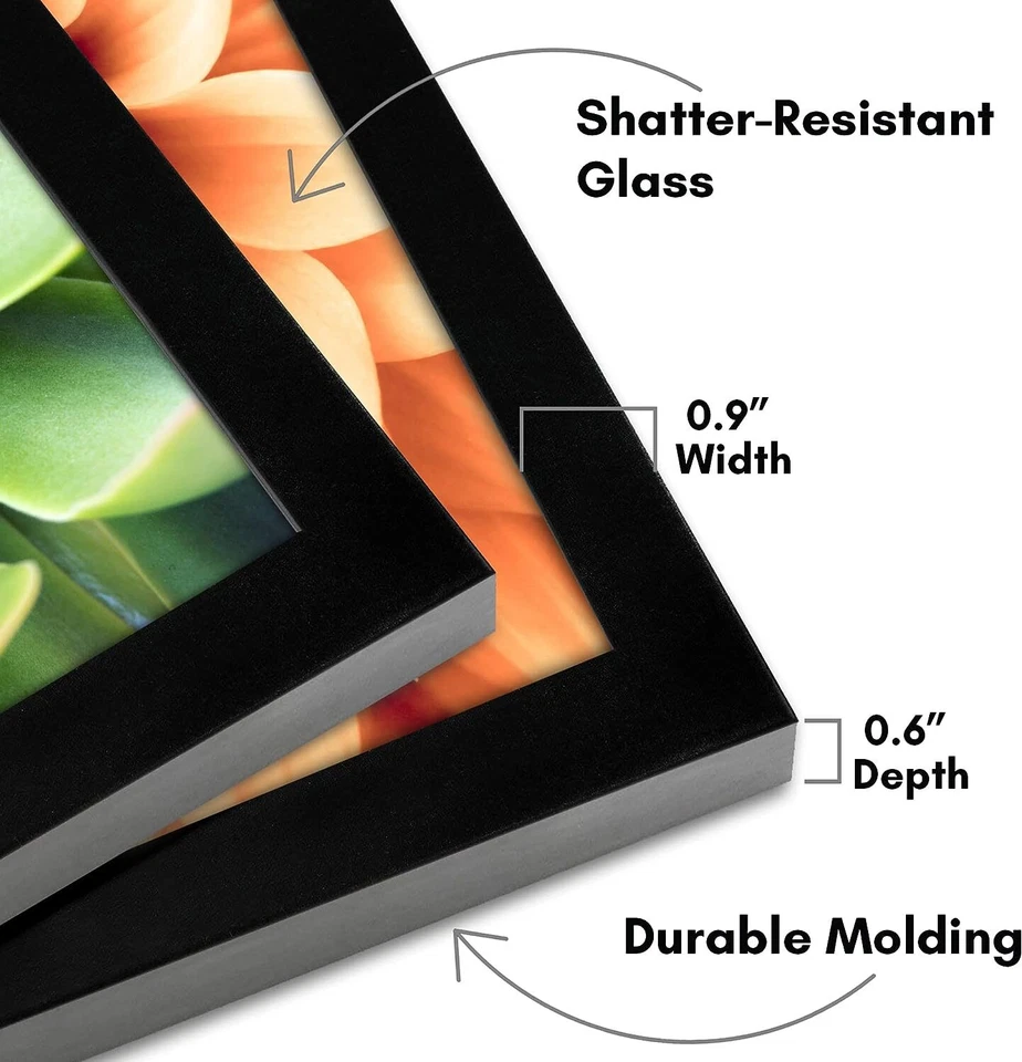 IMAGEN FOTOGRÁFICA PERSONALIZADA 8X10" con IMPRESIÓN DE MARCO TU PROPIO PÓSTER ARTÍSTICO bl Foto 4 de 4