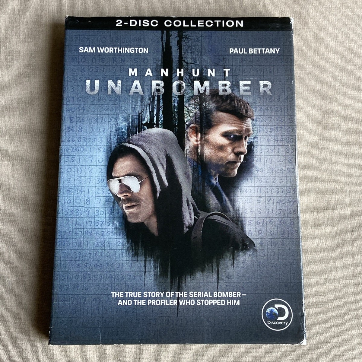 Manhunt: Unabomber Season 1 (DVD 2-Disc 2017) W/ Slipcover