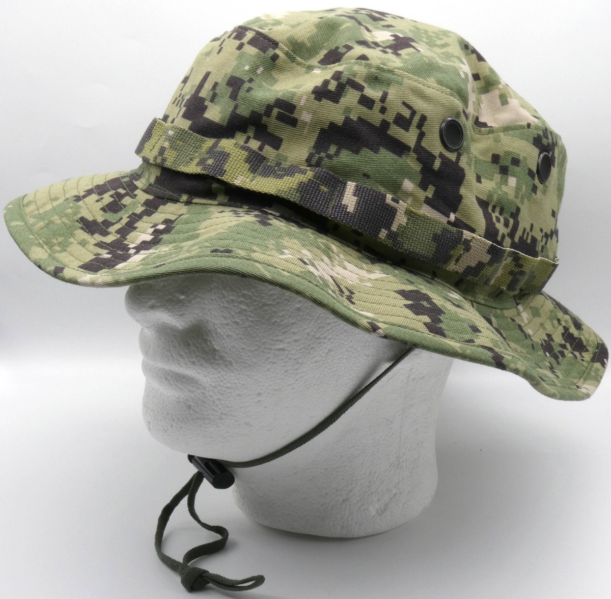 新品 米軍実物 NWU TYPE-3 ブーニーハット XL navy seals NWU Type III AOR2 Boonie Hat – XLARGE XL NWU3 Digital NSW Navy