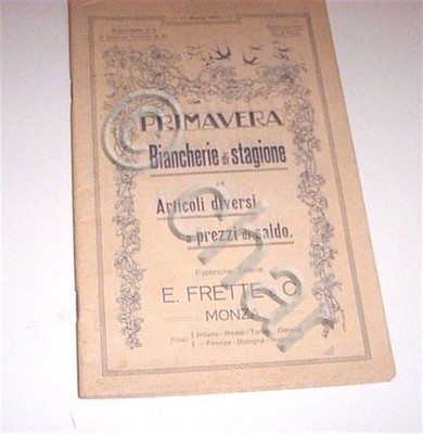 Fashion Catalog Hurry - Spring Seasonal Linen & Miscellaneous Items 1913 