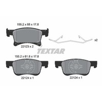 Textar BremsbeläGe Bremsbelegsatz Vorne FüR Opel Corsa E Adam