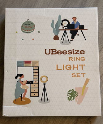 UBeesize Ring Light Set LED Ring Light, Continuous Lighting Kit, 1 Unit