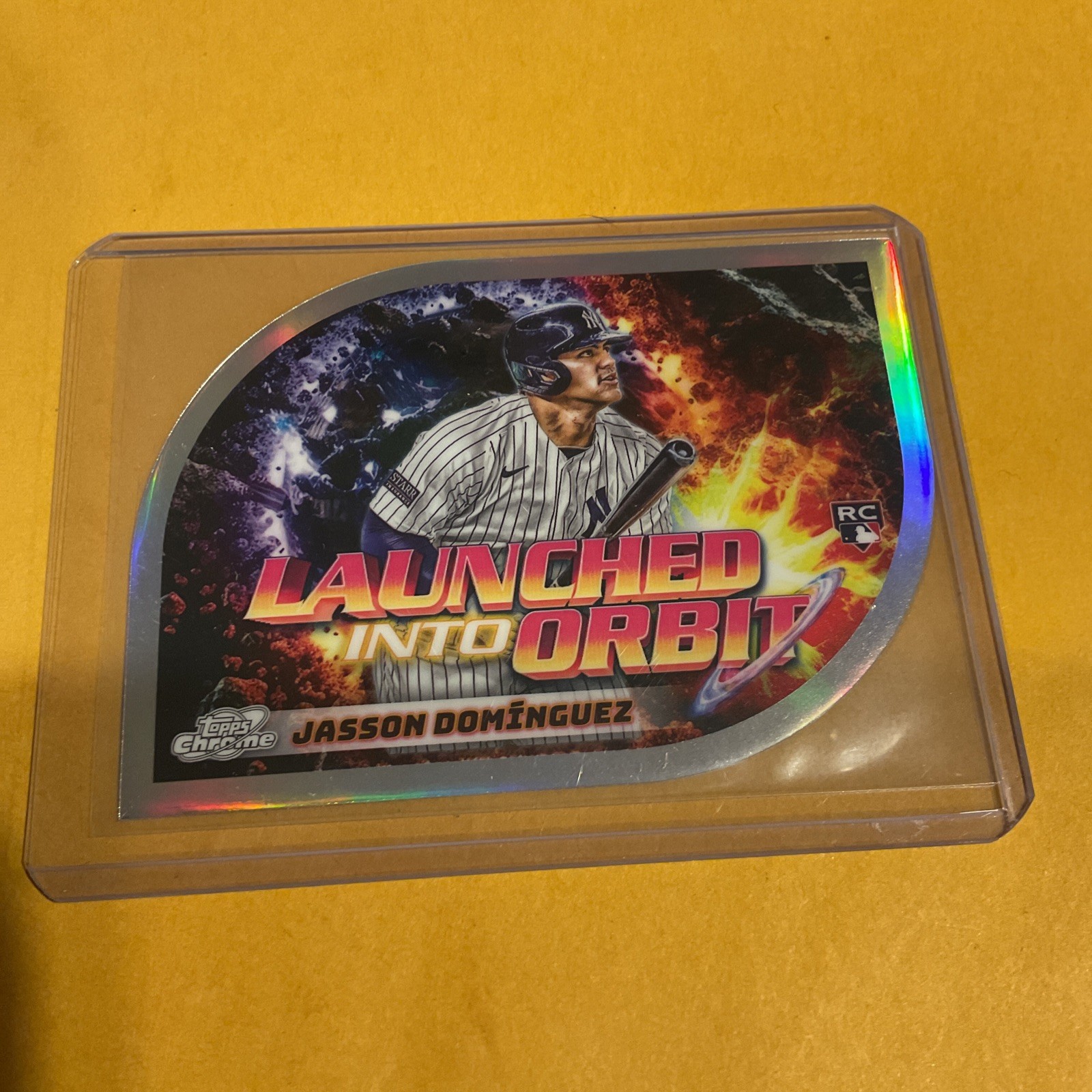 2024 Topps Cosmic Chrome - Launched Into Orbit Jasson Dominguez #LIO-15 (RC)