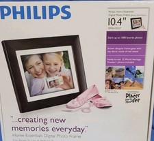 Philips SPF3410/G7 Home Essentials 10.4" Digital LCD Wood Photo Frame SD USB