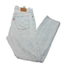 Levi  s 501 Jeans Size 30x30 Denim Light Wash Original Fit Button Fly