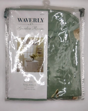 Waverly Garden Room Scallop Valance 72 in x 16 in Spring Blossom Green