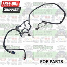 For Parts 1997 Only Jeep Wrangler Tj Front Lights Grille Headlight Wire Harness