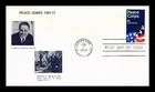 US COVER PEACE CORPS FIRST DAY ISSUE BLATCHFORD AT SIGNING BY PRESIDENT NIXON