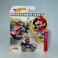 Hot Wheels Mario Kart Mario Standard Kart 2018 NIP