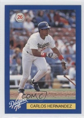 1994 Los Angeles Dodgers DARE Team Set Carlos Hernandez 0u7