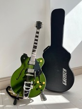 Gretsch G2622T Streamliner 6-String, Steel Olive Electric Guitar with Hard Case