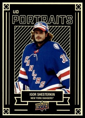 2022-23 Upper Deck UD Portraits Igor Shesterkin #P-29