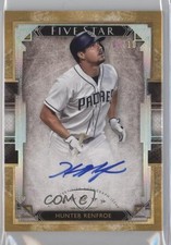 2018 Topps Five Star Gold /10 Hunter Renfroe #FSA-HR Auto 04cw