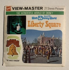 View-Master LIBERTY SQUARE Walt Disney World - A950 - 3 Reel Set (V2)