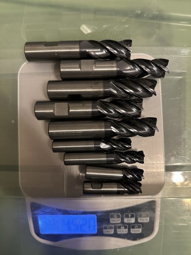 4.5 Lbs Scrap Carbide Endmills 