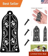 Flower Pattern Truss Rod Cover - Easy Install Protection for Any Electric Guitar
