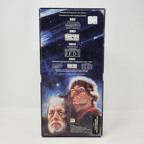 Star Wars Trilogy Original Soundtrack Anthology 4 Cd Box Set 1993 Perfect - Imagen 3 de 24