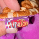 FlipaZoo Reversible Hippo/Giraffe Plush Stuffed Animal Small Purple Pink 2015 — photo 6