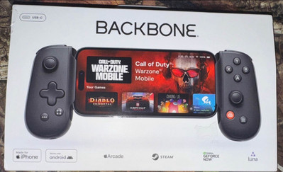 BACKBONE One Mobile Gaming Controller for Android & iPhone 15 Series (USB-C)