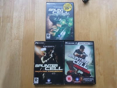 Splinter Cell Pc-Rom Konvolut. Chaos Theorie, Überzeugung und Pandora Morgen