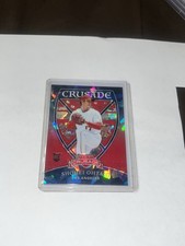 2018 PANINI CRUSADE SHOHEI OHTANI RC ROOKIE CRACKED ICE /149 DODGERS MVP GOAT