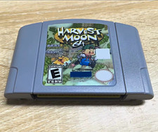 Natsume Harvest Moon 64 Nintendo 64 N64 Game Cartridge NTSC-U/C E Sim