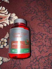 Apple Cider Vinegar Capsules 2400mg 150 Count Non-GMO by Horbaach Gluten Free