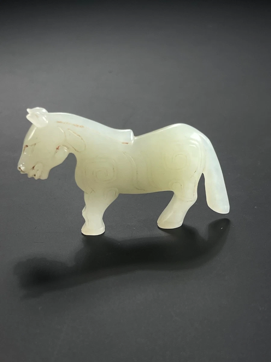 马白玉中国风雕像、雕像| eBay
