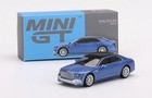 Bentley Flying Spur 1:64 Blue RHD by Truescale Miniatures Mini GT