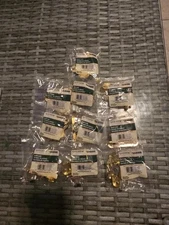 Lot Of 10 Gatehouse 0046986 Window Sash Lock Replacement Brass Finish 