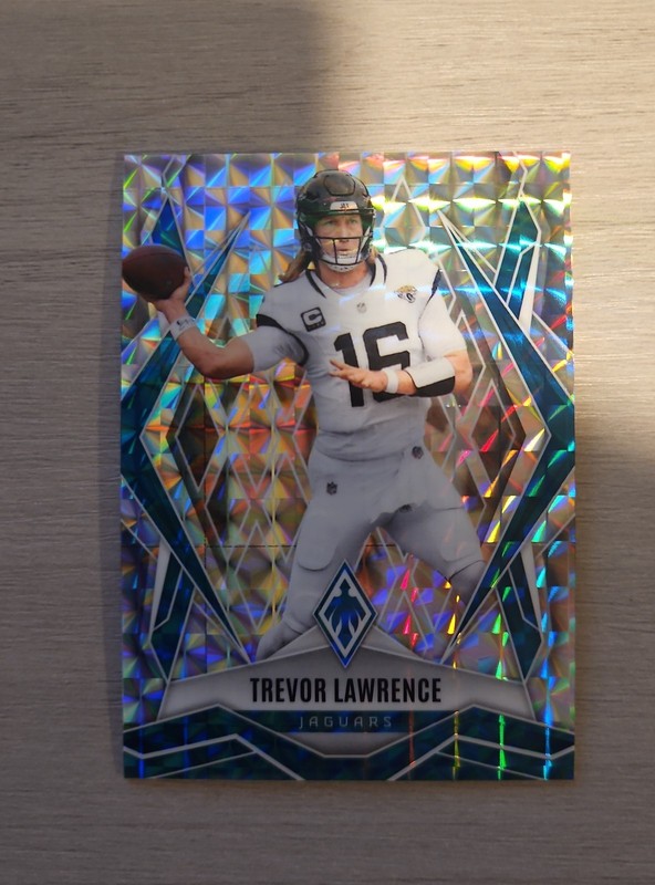 2025 Panini Phoenix - Trevor Lawrence #15 Silver Pyramids
