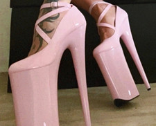 Pleaser BEYOND-087 Damen Plateau Pumps Lackle...