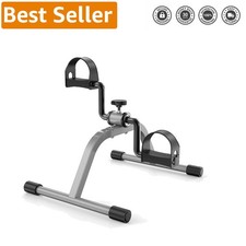 Portable Mini Exercise Bike for Leg  Arm Recovery - Adjustable Resistance