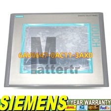 New Siemens 6AV6647-0AC11-3AX0 SIMATIC HMI KTP600 6" Panel 6AV6 647-0AC11-3AX0