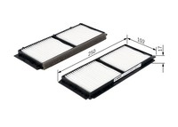 Bosch 1 987 432 209 Filter, Innenraumluft For Mazda
