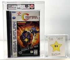 Contra: Legacy of War Sega Saturn Brand New 1997 Factory Sealed VGA Graded 85
