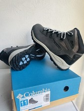 Columbia Newton Ridge Plus Wide Women's Size 11 Quarry Grey Hiking Boots